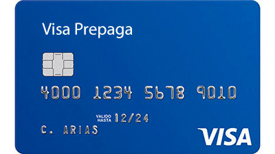 Tarjeta Visa Prepaga