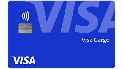 Tarjeta Visa Cargo contactless