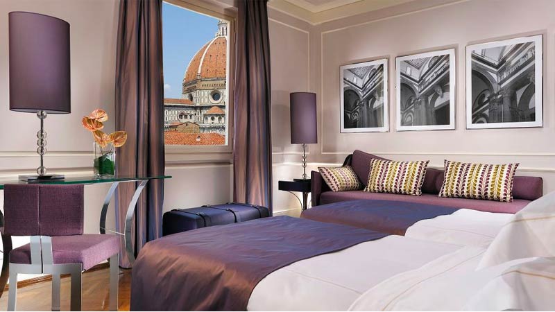 Habitación del hotel Brunelleschi Hotel